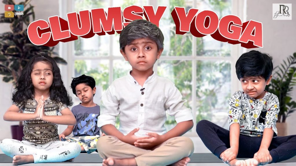 Clumsy Yoga  | Yoga Students Galatta | Tamil Comedy Video | Rithvik | Rithu Rocks