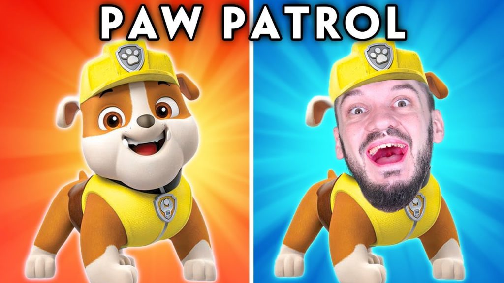Paw Patrol with zero budget! – Paw Patrol funny animated parody
