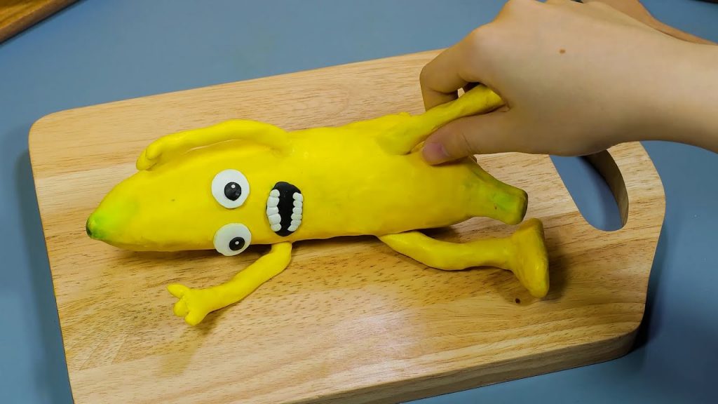 FUNNY Banana Bread with Talking Fruits – Stop Motion Cooking Funny Animation