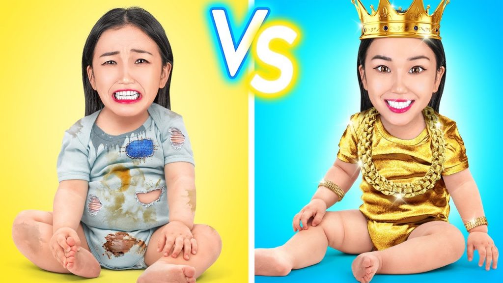 I Was ADOPTED by a BILLIONAIRE Family || Funny Rich VS Poor Situations by 123 GO! CHALLENGE