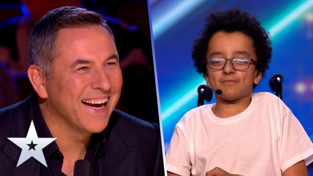 13-year-old Dante Marvin makes the Judges HOWL with WITTY comedy song | Auditions | BGT 2022