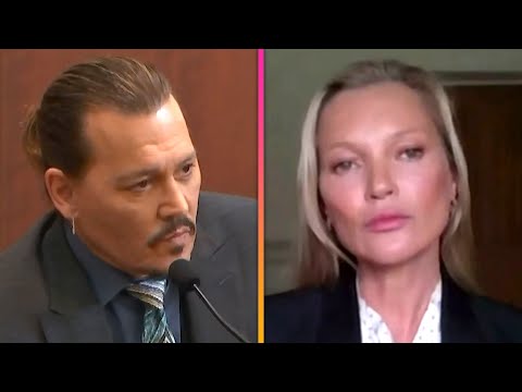 Kate Moss DENIES Johnny Depp Pushed Her During Trial Testimony