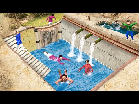 100 दिन घर बनाएँ 100 Days Build House Comedy Video Hindi Kahaniya New Funny Comedy Video 2022