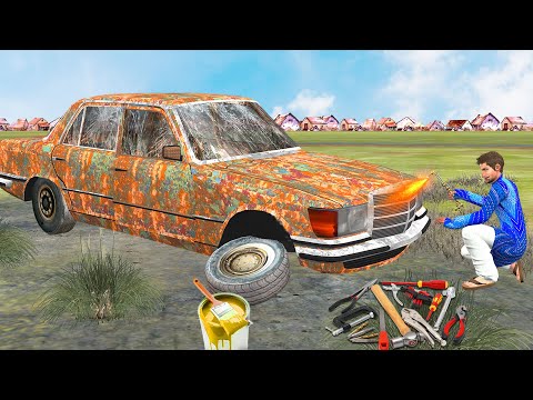 पुरानी कार मरम्मत Old Car Restoration Comedy Video Hindi Kahaniya New Funny Comedy Video