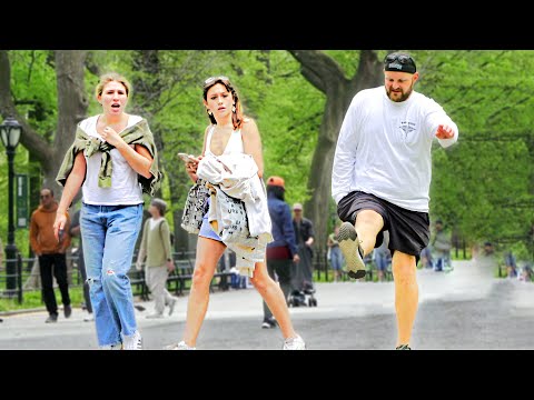 Funny WET FART Prank in NYC! Tom Cruise SAVES DADDY!