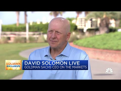 Goldman Sachs CEO David Solomon warns there’s a ‘reasonable chance’ of a recession