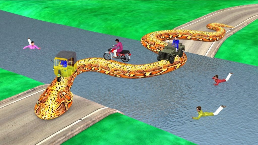 सांप का पुल Snake Bridge Hindi Comedy Video Funny Hindi Kahaniya Latest Comedy Stories 2022