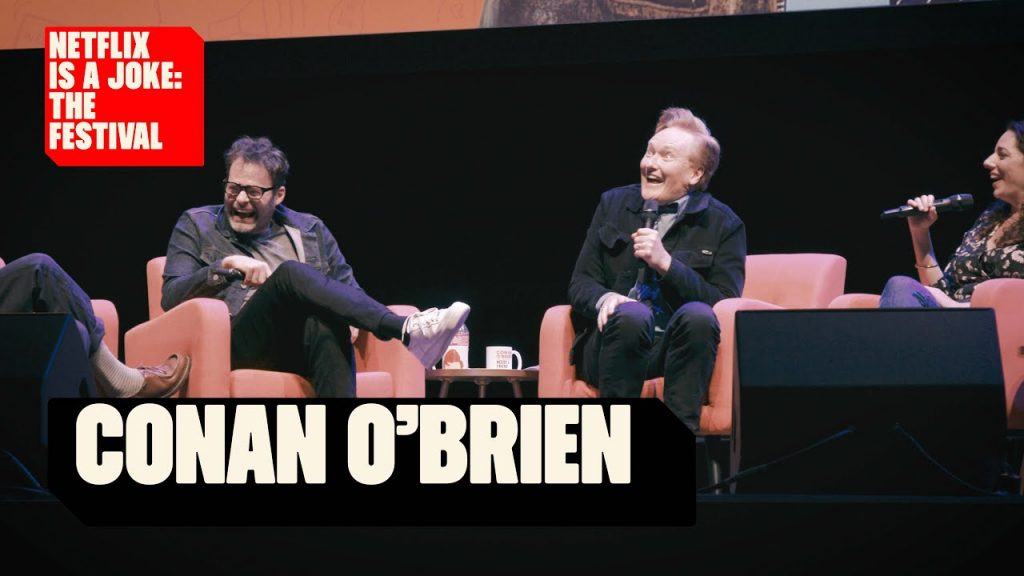 Conan O’Brien Makes Bill Hader Crack Up | Netflix Is A Joke: The Festival