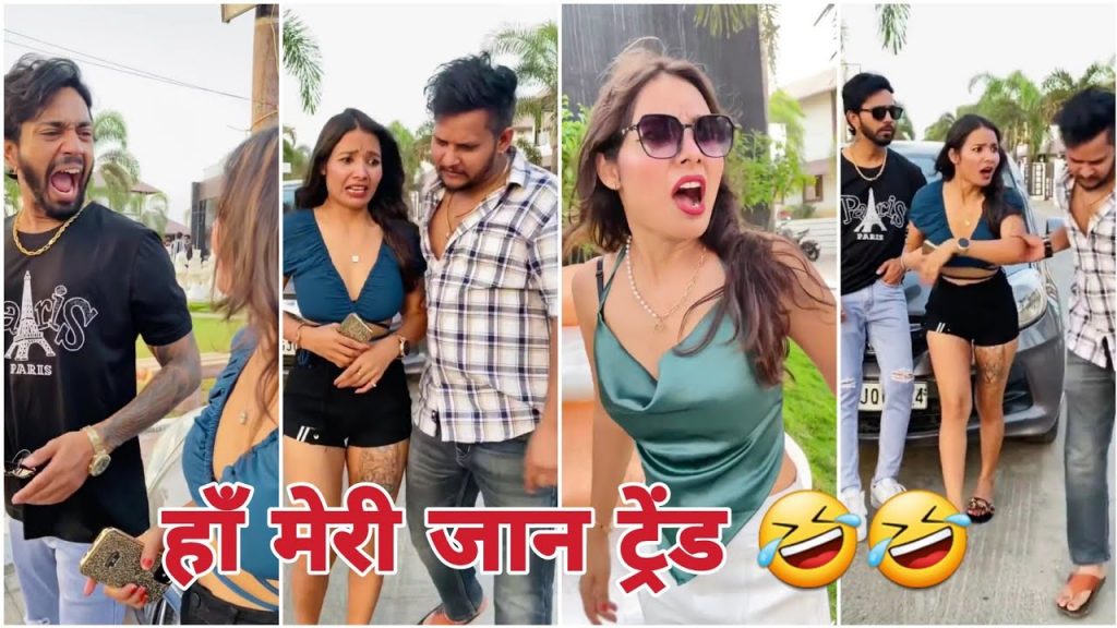 Parul And Veer Indori Funny Video | Abraz Khan | Mani Meraj Comedy | Oye Indori Tik Tok Funny Video