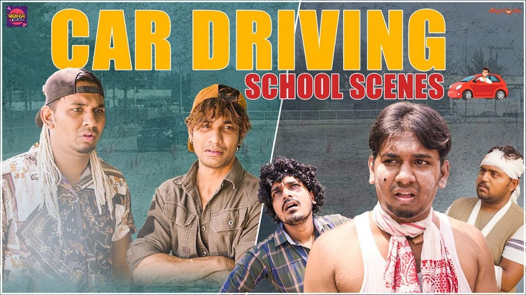 Funny Car Driving School Scenes | Warangal Diaries Comedy