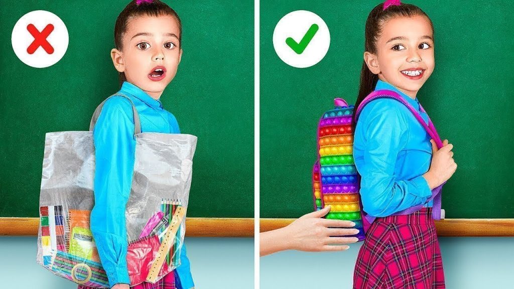 1000+ BACK TO SCHOOL GREATEST HACKS AND FUNNY SITUATIONS || Genius DIY Ideas and Crafts by 123 GO!