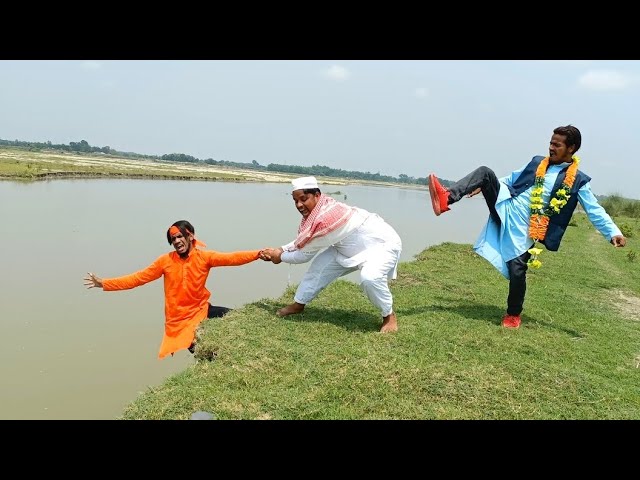 Must Watch New Funny Video New Comedy Video 2022 Try To Not Laugh Epi 2 Police V/S Biker by BFM