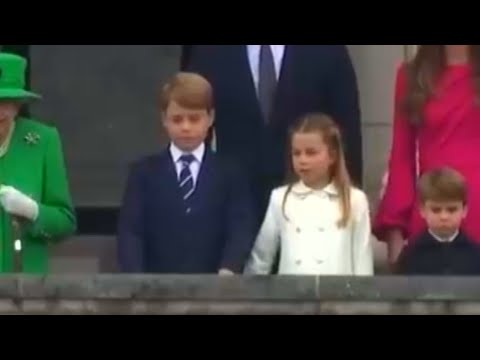 Princess Charlotte CORRECTS Brother George’s Posture!