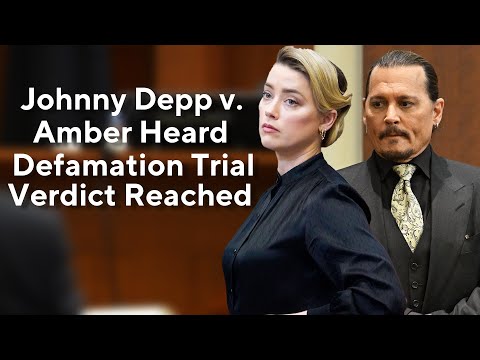 Johnny Depp v. Amber Heard Trial FULL Verdict Announcement