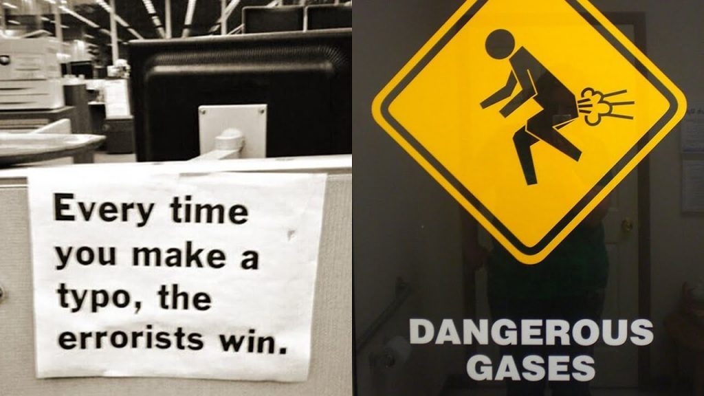 Funny Office Humor Signs