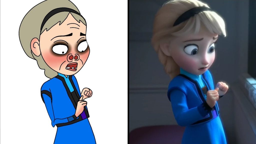 Funny Frozen Do You Want To Build a Snowman (Frozen) Drawing Meme | Disney Frozen | Elsa Frozen