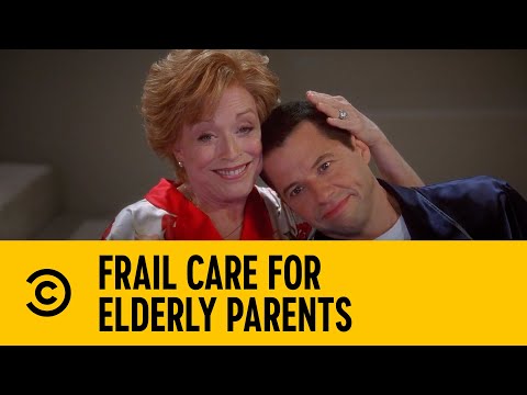 Frail Care For Elderly Parents | Two And A Half Men | Comedy Central Africa