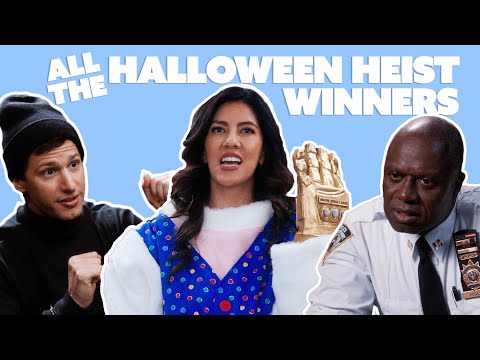 every single halloween heist winner from Brooklyn Nine-Nine | Comedy Bites