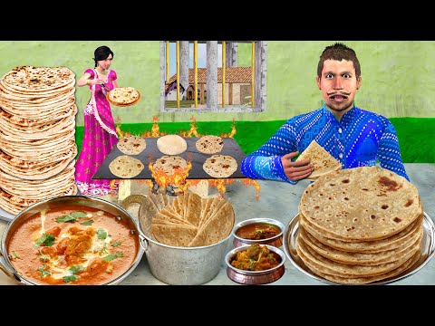 1000 रोटी खाना बनाना Roti Cooking Challenge Comedy Video Hindi Kahaniya Must Watch New Funny Comedy