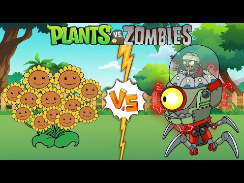 Unity Sunflower – Plants vs Zombies / Pvz funny moments 2022 – Who Will Win?