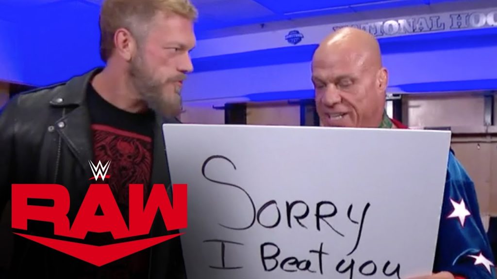 Edge pulls a joke on Kurt Angle: Raw, Aug. 29, 2022