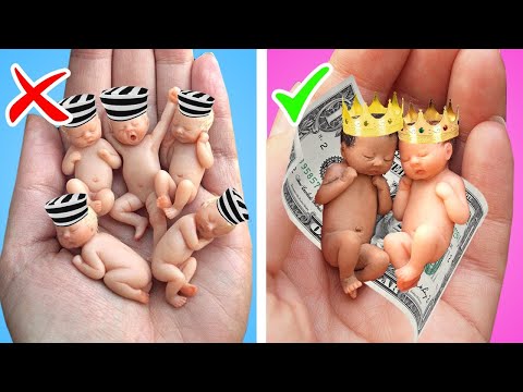 Rich Pregnant Vs Poor Vs Giga Rich Pregnant In Jail || Funny Situations by Zoom GO!