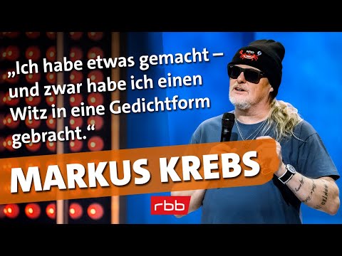 Markus Krebs hat aus einem Witz ein Gedicht gemacht | Comedy | Das große Kleinkunstfestival 2022