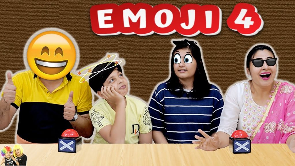 EMOJI 4 | Funny Family Challenge | Aayu and Pihu Show