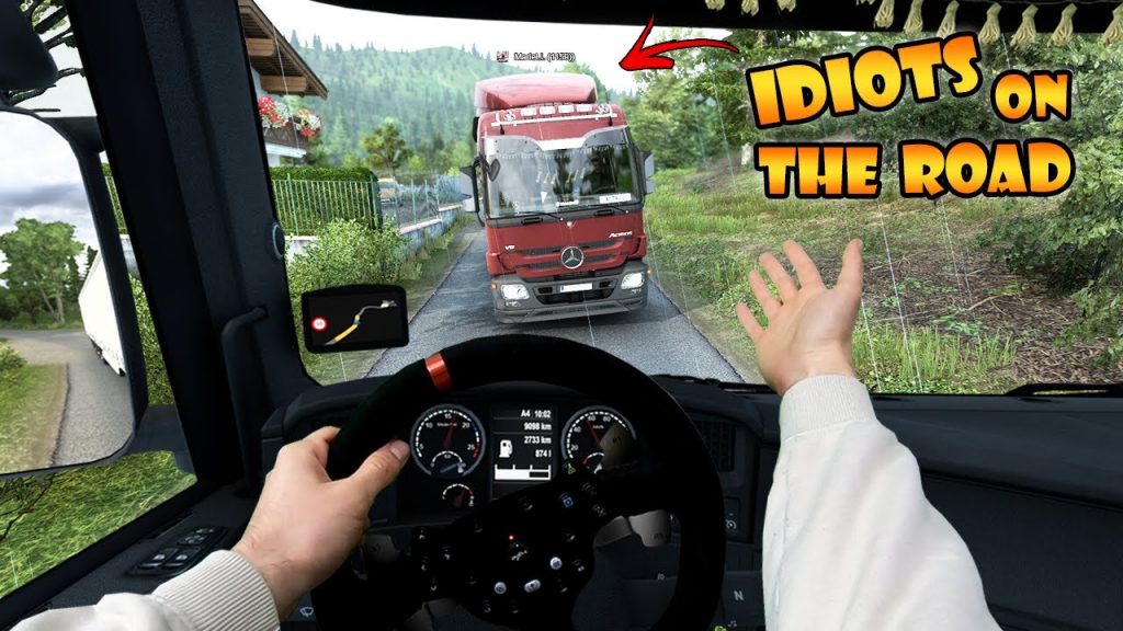 IDIOTS on the road #91 – Undercover ADMIN! | Real Hands Funny moments – ETS2 Multiplayer