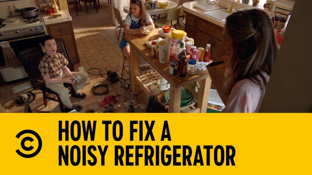 How To Fix A Noisy Refrigerator | Young Sheldon | Comedy Central Africa