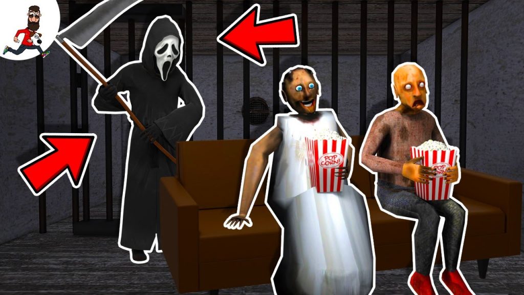 Granny vs Death ► funny horror animation granny parody