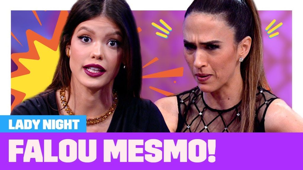 Vitória Strada toca em ponto FRACO de Tata Werneck! 🤭 | Lady Night  | Humor Multishow