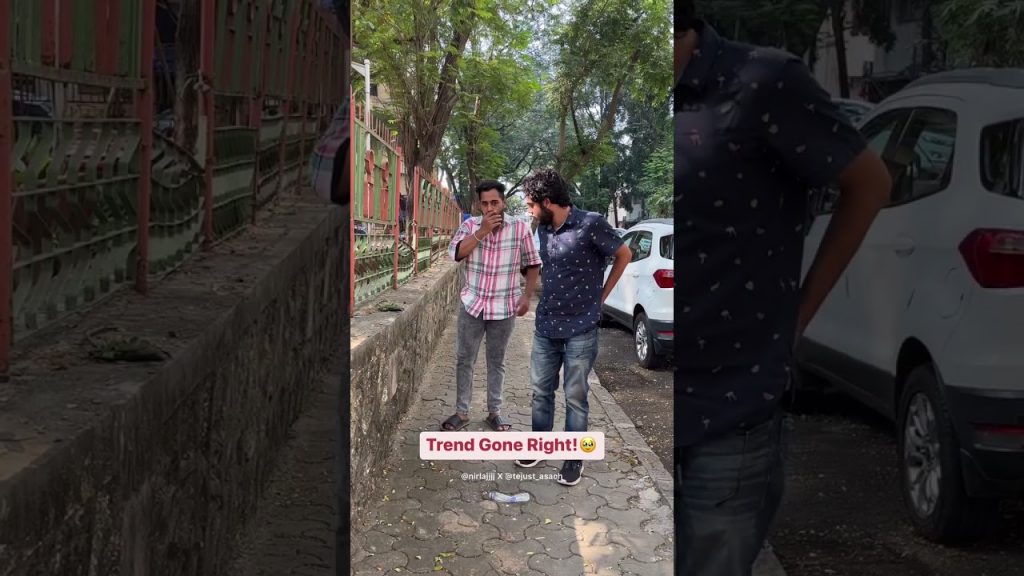 Trend gone right 🥺 #shorts #comedy #funny #youtubeshorts