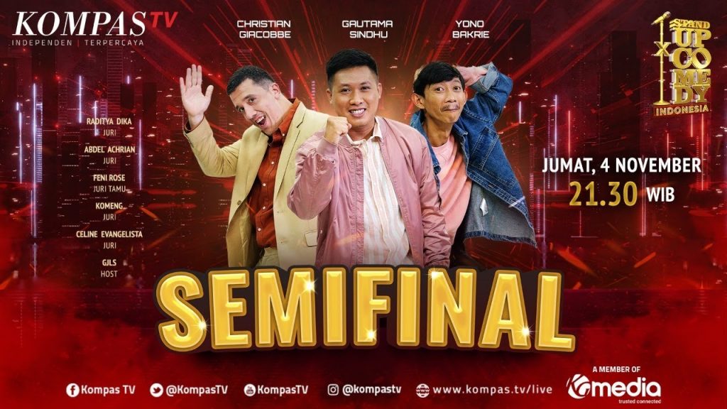[FULL] SEMIFINAL SUCI X | SHOW 11 – Stand Up Comedy Indonesia KompasTV