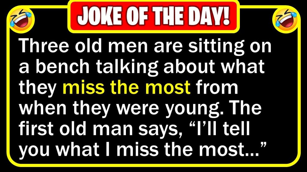 🔞 BEST JOKE OF THE DAY! – Three old men are reminiscing at a local park… | Funny Daily Jokes