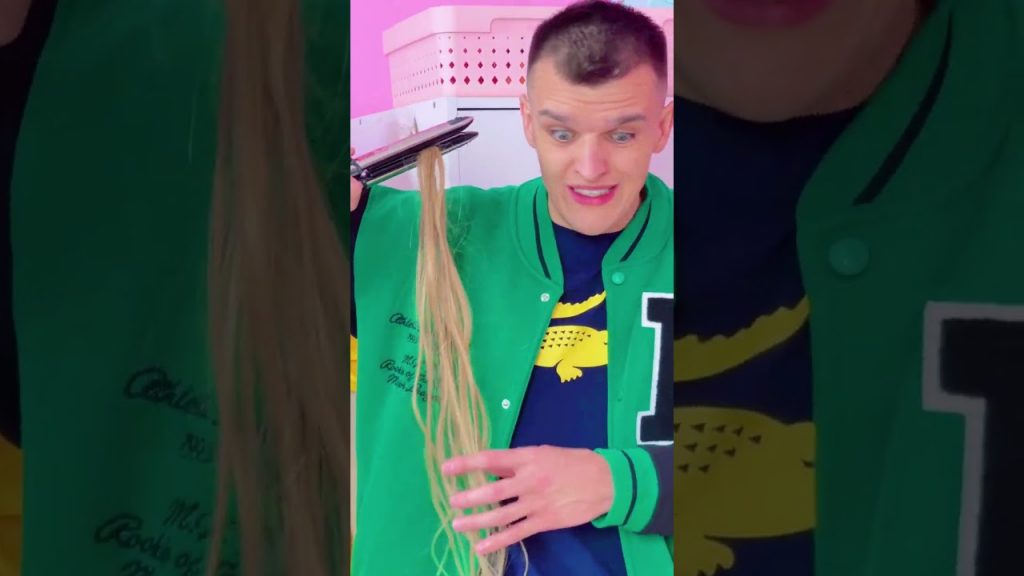 Funny hair prank 😂 #shorts