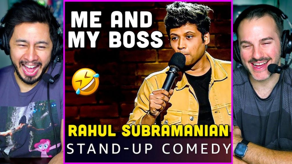 RAHUL SUBRAMANIAN | Me and My Boss Stand Up Comedy REACTION!