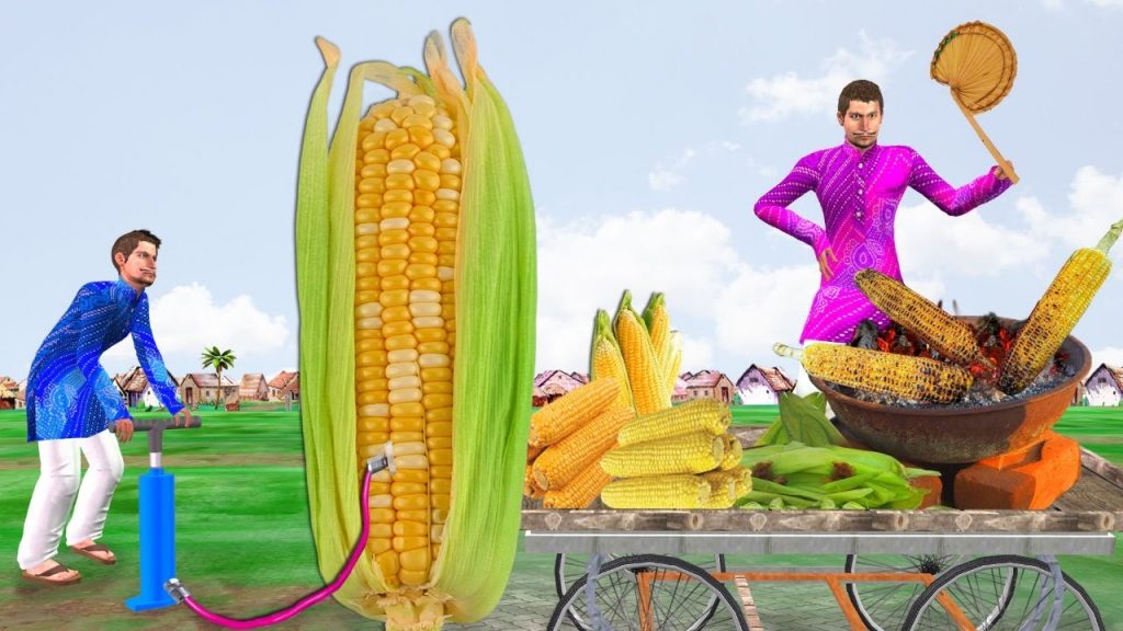 लालची भुट्टे वाला Lalchi Corn Wala Seller Hindi Kahaniya Funny Comedy Story New Hindi Comedy Video