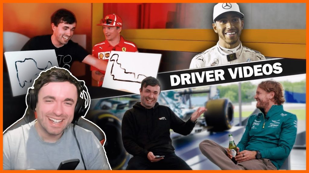 Reacting to funny F1 driver interviews I’ve done