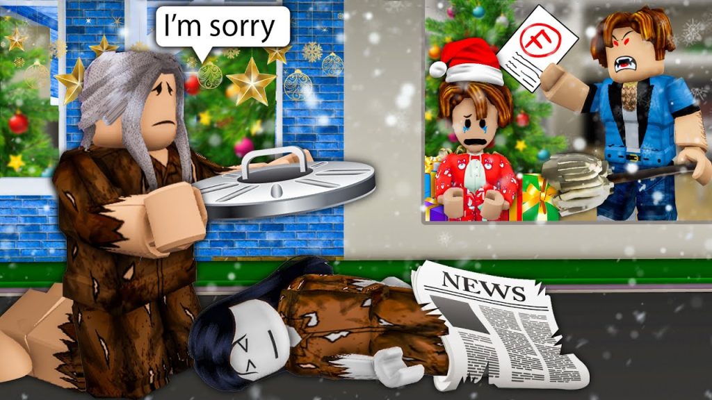 ROBLOX Brookhaven 🏡RP – FUNNY MOMENTS: Surprise Christmas Gift Of Poor Peter
