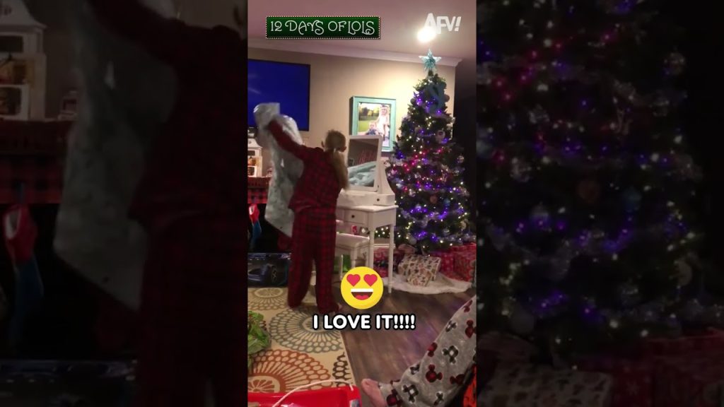 Is This What I Think It Is? 😮 #shorts #12DaysofLols #afv #holiday #funny