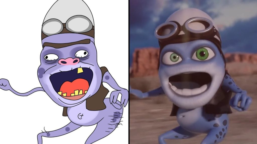 Funny Crazy Frog Tricky Drawing Meme | Crazy Frog