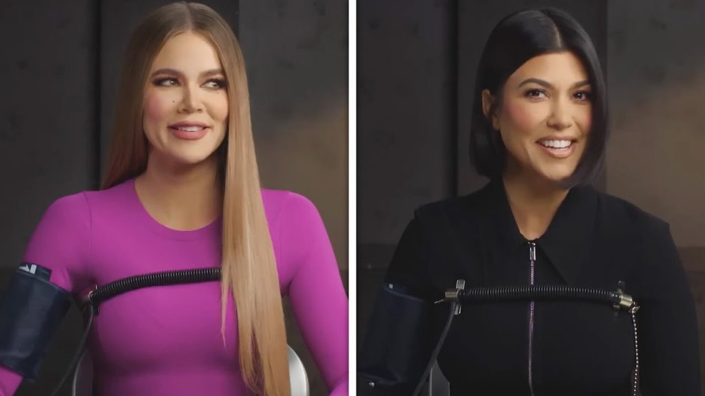 Khloé Kardashian Subtly ROASTS Kourtney Over Wedding Dress During Lie Detector Test