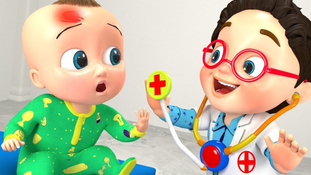 Doctor Checkup Funny Kids Stories BillionSurpriseToys Nursery Rhymes, Kids Songs