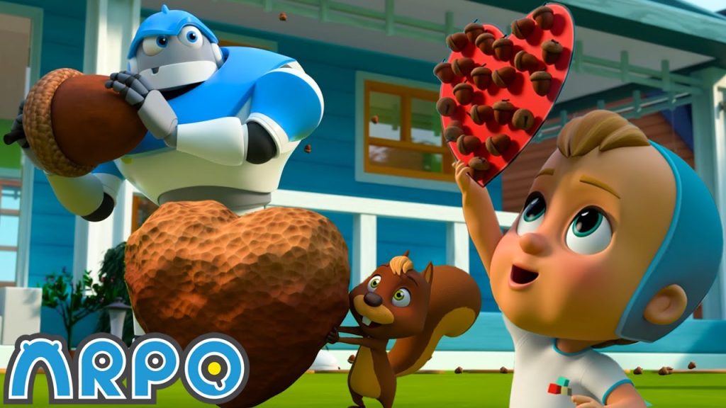 Valentine’s Day DISASTER!! | ARPO The Robot | NEW VIDEO | Funny Kids Cartoons | Arpo and Daniel