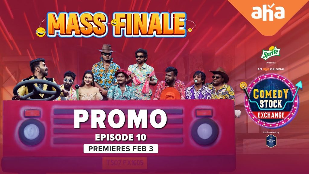 Mass Season Finale Promo | Comedy Stock Exchange | Anil Ravipudi, Sudheer, Deepika | ahaVideoIN