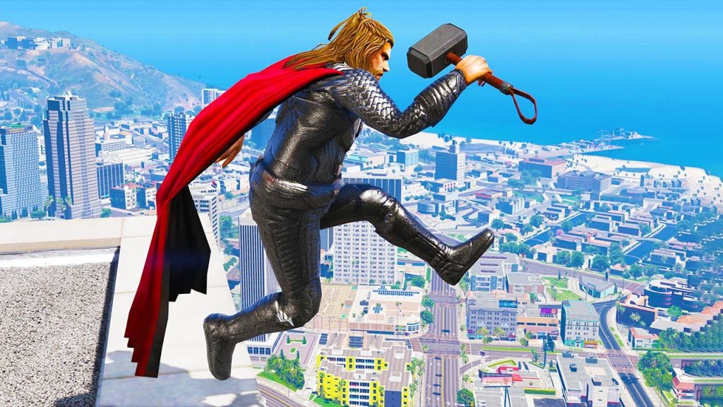 GTA 5 Jumping off Highest Buildings #25 – GTA 5 Funny Moments & Fails, Gameplay