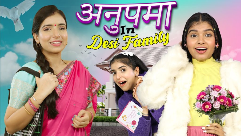 Anupama in Desi Family | Indian TV Serials Comedy | Anaysa