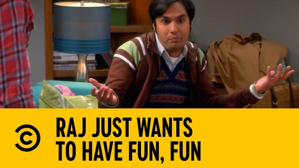 Raj Just Wants To Have Fun Fun | The Big Bang Theory | Comedy Central Africa