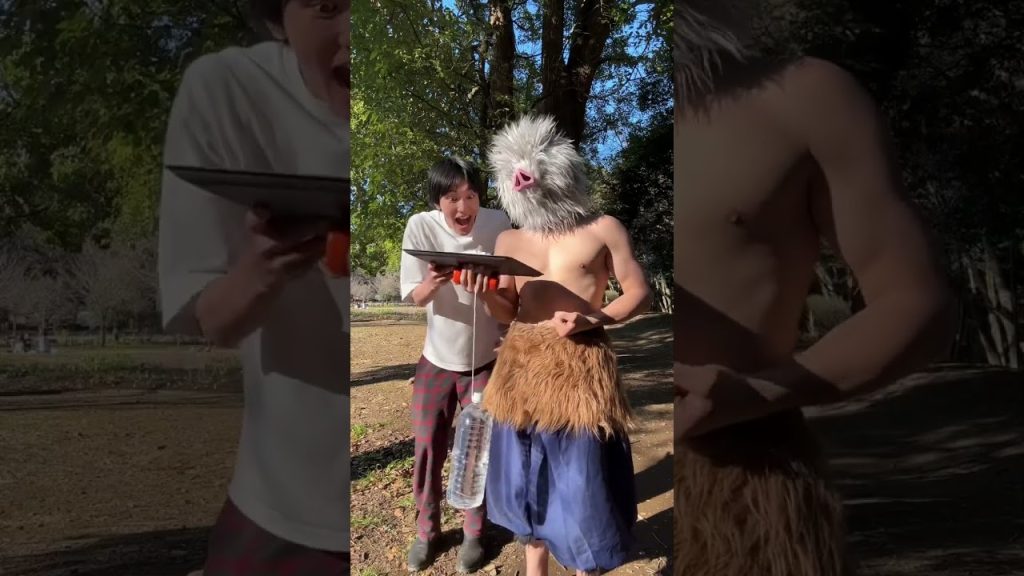 ISSEI funny video 😂😂😂 with Inosuke🔥@inosukeworld #shorts